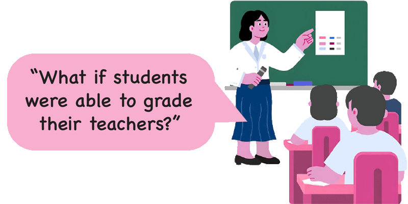 What if students were able to grade their teachers?